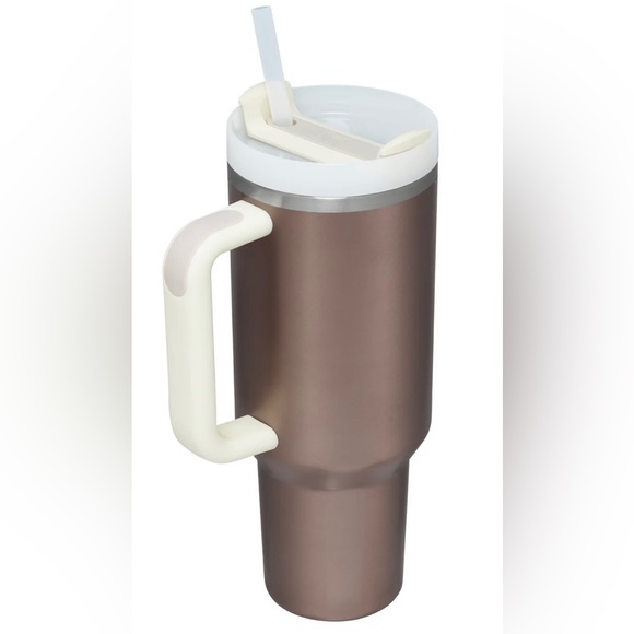 STANLEY ADVENTURE QUENCHER TUMBLER | 40 OZ l Rose Quartz Glow - Picture 6 of 7